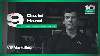 10 Days of Testimonial: David Hand, President of O.L. Thompson Construction Co | Craft Creative