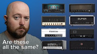 Do these amp sims sound the same?