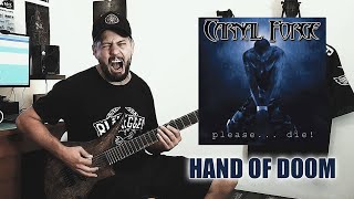 CARNAL FORGE - Hand Of Doom (rhythm guitar cover)