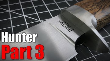 My June Hunter - Knife Making - Part 3/3 - FINISHED 🙌