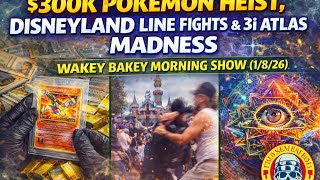 $300K Pokémon Heist, Disneyland Line Fights \u0026 3i Atlas Madness | Wakey Bakey Morning Show