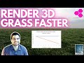 This LUMION 3D Grass Trick Can Lower Animation Render Times By Over 40%!! (Uses Variation Control)