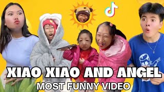 XIAO XIAO AND ANGEL | MOST FUNNY VIDEO | GOODVIBES.