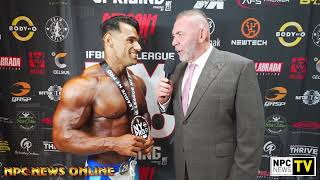 2024 IFBB New York Pro Men&#39;s Physique Winner Ali Bilal