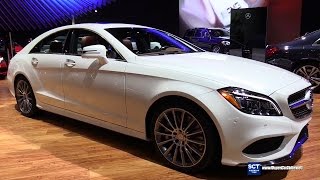 2016 Mercedes-Benz CLS-Class CLS 550 - Exterior&Interior Walkaround - 2015 LA Auto Show