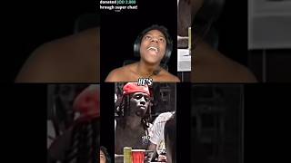 IShowSpeed Reacts To Kai Cenat Getting Caught In 4k😂😂#shorts #ishowspeed #kaicenat