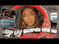 Decorate my Car with me + Car tour 🚘/Amazon Icy Unboxing | Azailah Knox