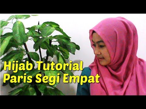 Hijab Tutorial Paris Segi Empat Modern yang Simple untuk Sehari hari by Anna 56  YouTube