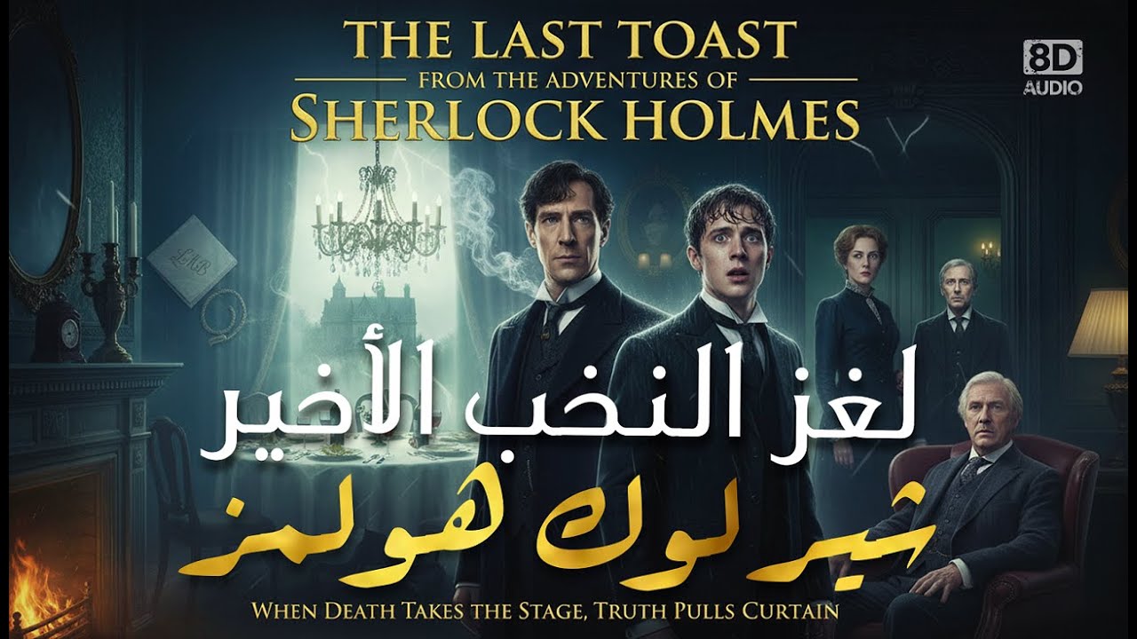 شنق نفسه أمام عشرات المدعويين! مغامرة النخب الأخير - مغامرات شيرلوك هولمز