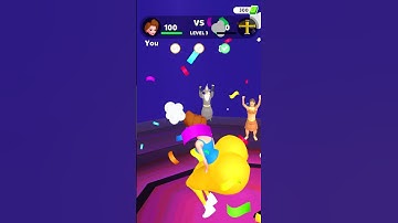 Butt Clash 🍔👸🥒 Gameplay Trailer Android, iOS Level 3 New Game