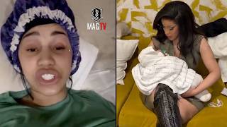 Cardi B Clears Critics Who Doubted Her Tour After Giving Birth To Baby Brim! 🤷🏾‍♀️
