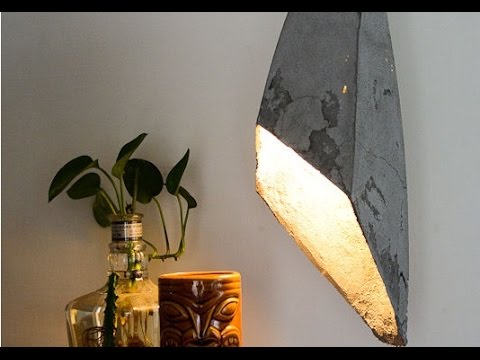 Beton Deko Selber Machen Lampe Selber Bauen Lampen Selber Basteln Ideen Youtube