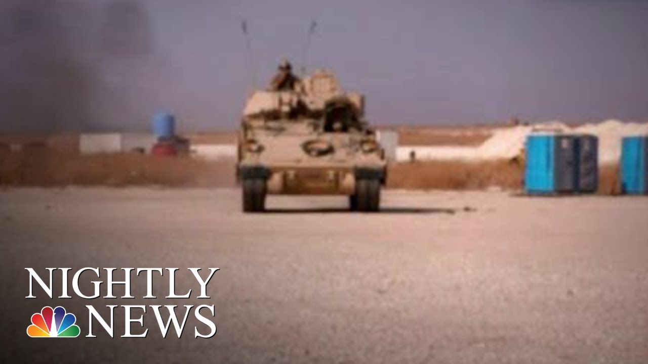 As Most U.S. Troops Withdraw, Others Move Into Syria To Help Guard Oil Fields | NBC Nightly News