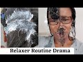 Relaxers | How I relax my hair at home | Relaxed hair care