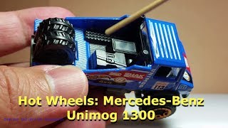 Hot Wheels Mercedes-Benz Unimog 1300 Review