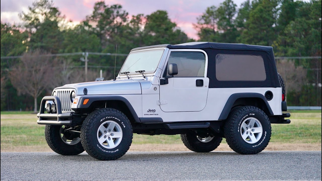 Davis AutoSports 2005 Jeep Wrangler Unlimited LJ For Sale / 88k Miles /  Lifted & Modified - YouTube