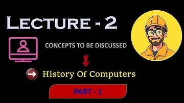 HISTORY OF COMPUTERS || PART - 1 || PRE-HISTORIC TO MECHANICAL ERA || @Comp.Educator