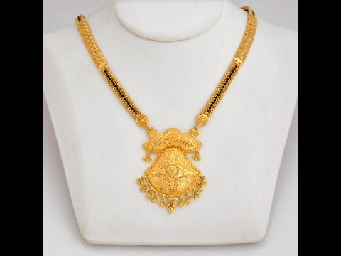 LATEST GOLD MANGALSUTRA DESIGNS FOR WEDDING ,GOLD JEWELLERY COLLECTION ...