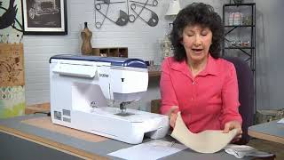 Create a free motion home décor project on It’s Sew Easy with Joanne Banko. (2104-1)