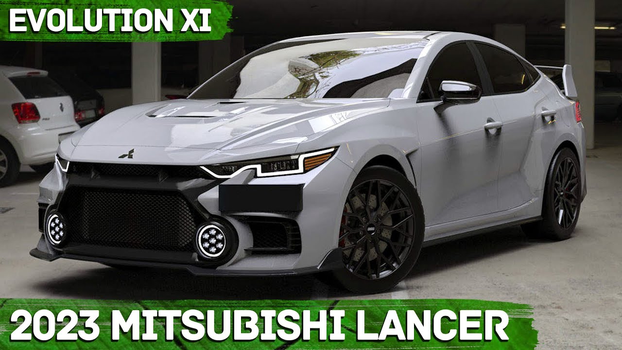 New 2023 Mitsubishi Lancer EVO XI Reborn popular sedan YouTube