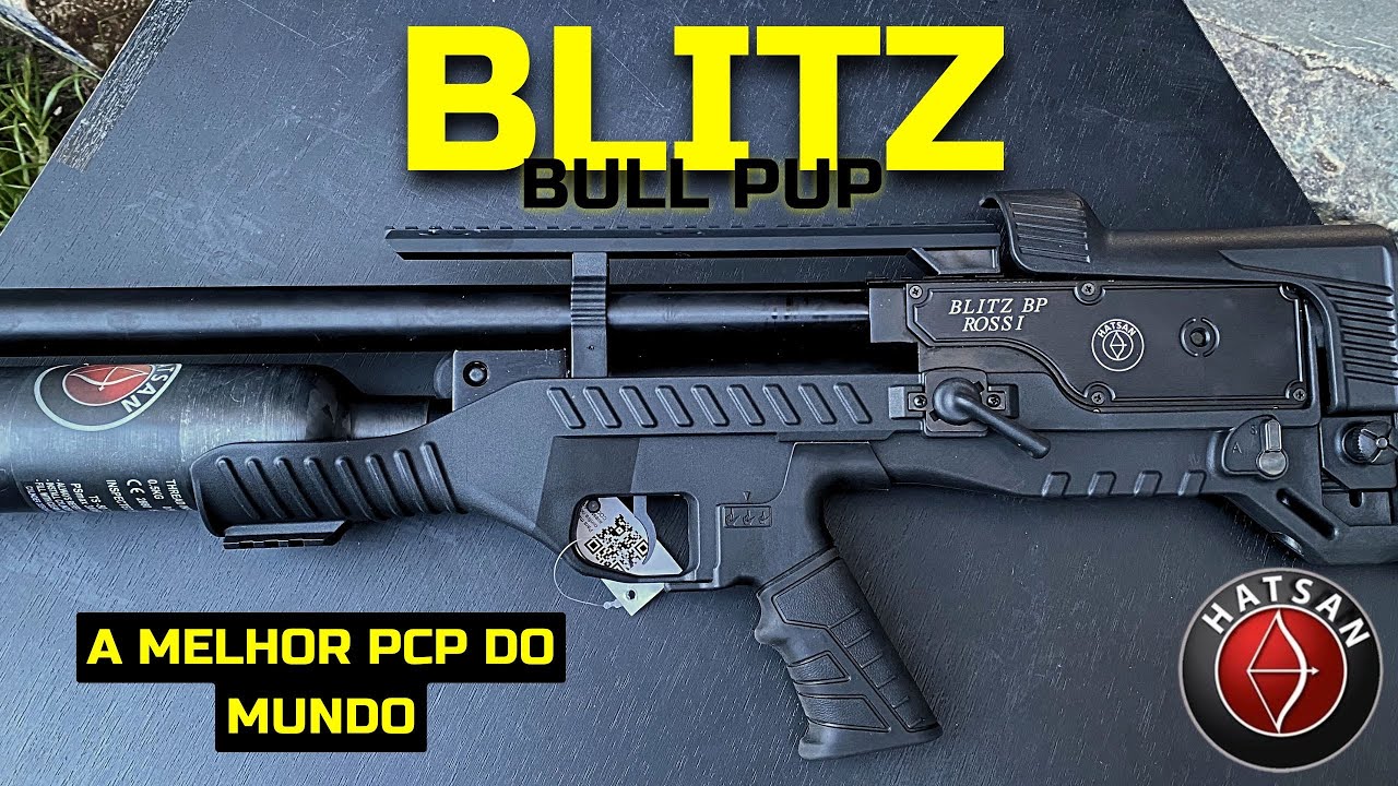 METRALHADORA!! HATSAN Blitz Bull Pup 6.35 | É de tirar o fôlego!