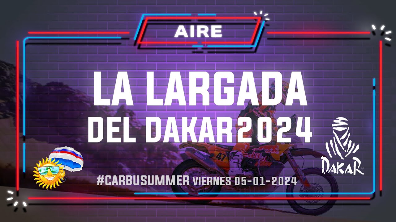 Carburando en vivo I Empieza el Dakar 2024 - YouTube