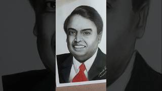 Mukesh Ambani' chareman and MD reliance industries #art #drawing #giftsidea #indianart #artistset