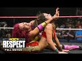 FULL MATCH: Bayley vs. Banks - NXT Women's Title 30-Minute WWE Iron Man Match: NXT TakeOver: Respect