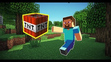 Minecraft blender animation (Camera tracking test)