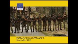 EUFOR EXERCISE QUICK RESPONSE 1&2