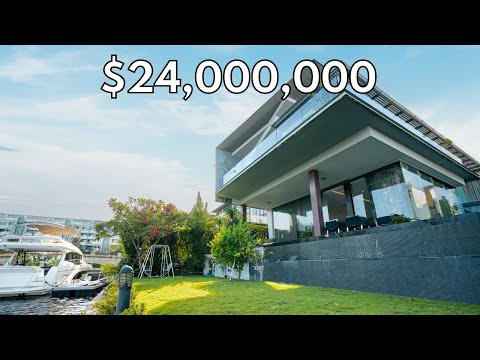 Video: Idyllic Oceanfront Residence într-o comunitate exclusivă din Singapore
