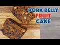 1915 Pork Belly Fruit Cake Recipe