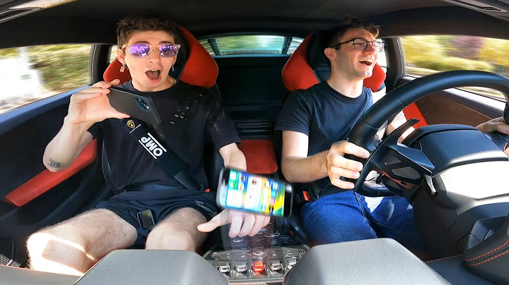 Sorprendo FAVIJ in LAMBORGHINI