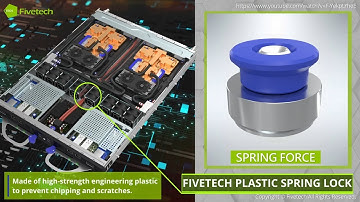 Fivetech–Plastic Spring Lock for AI Server