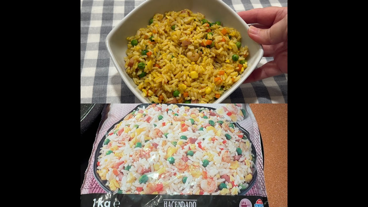 ✅Pruebo Arroz Tres Delicias congelado de MERCADONA Te enseño el resultado 