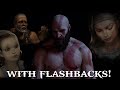 Kratos's thoughts on the Boat captain, Calliope and Lysandra WITH FLASHBACKS! (God of War: Ragnarok)
