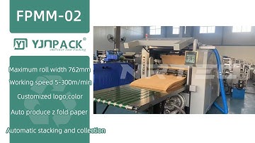 What is the 762mm fanfold paper z fold  paper folding machine?