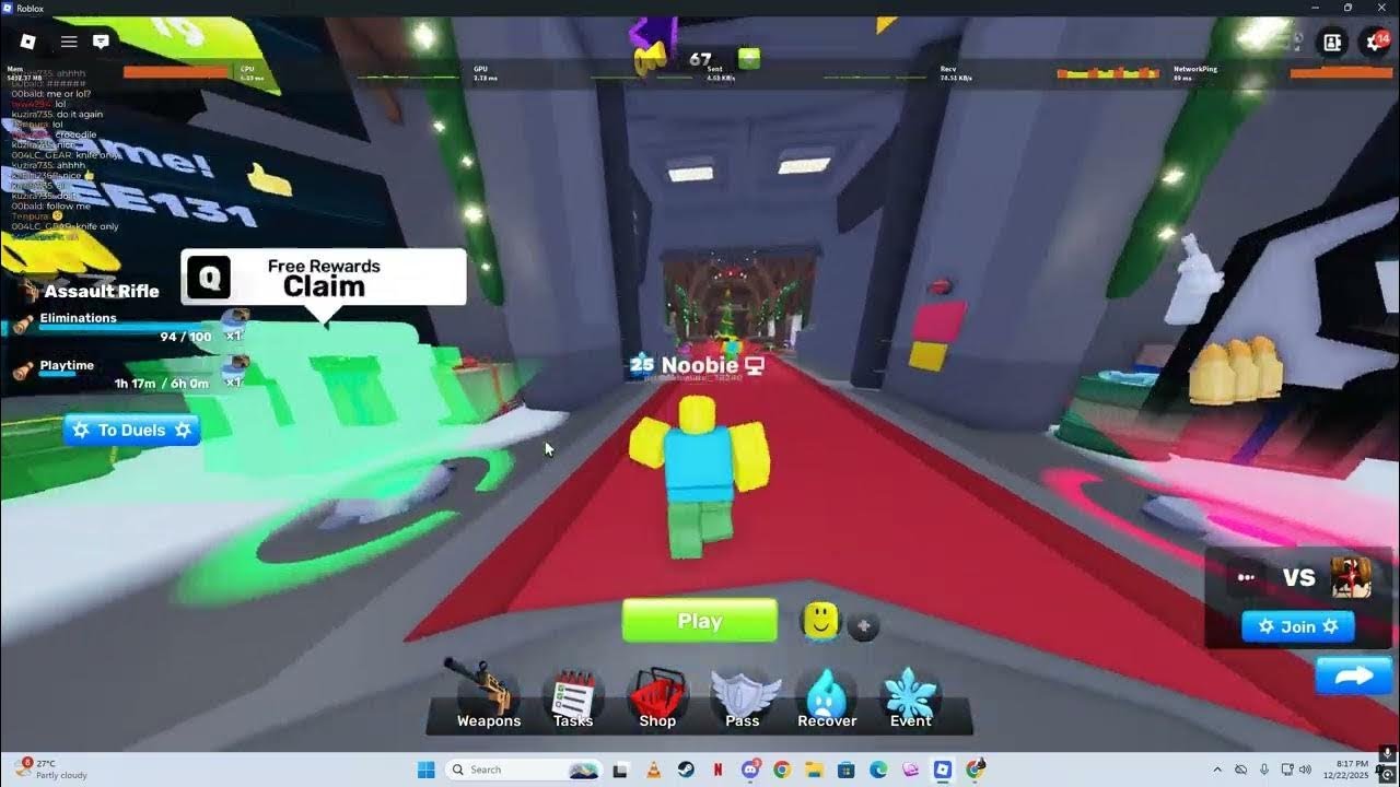 experiencing the worst hacker I've ever dealt with in Roblox Rivals