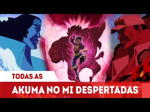 TODAS AS AKUMA NO MI DESPERTADAS E TODOS USUÁRIOS QUE DESPERTARAM E VOCÊ  NÃO PERCEBEU