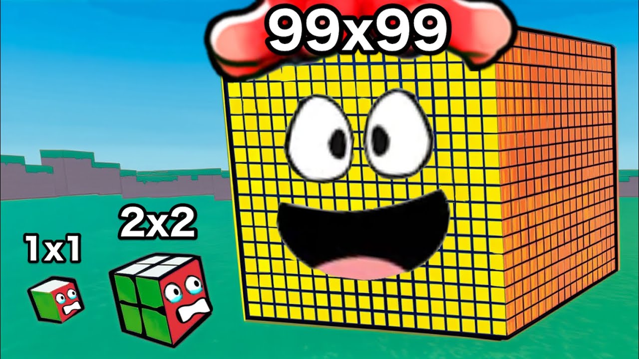 ルービックキューブのマスを増やしまくるロブロックス【 Roblox 】