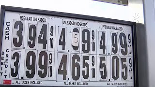 Gas prices hit $4 a gallon