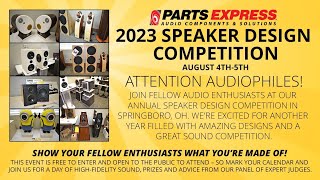 PRV Audio Giveaway Winner and The Speaker Design Competition