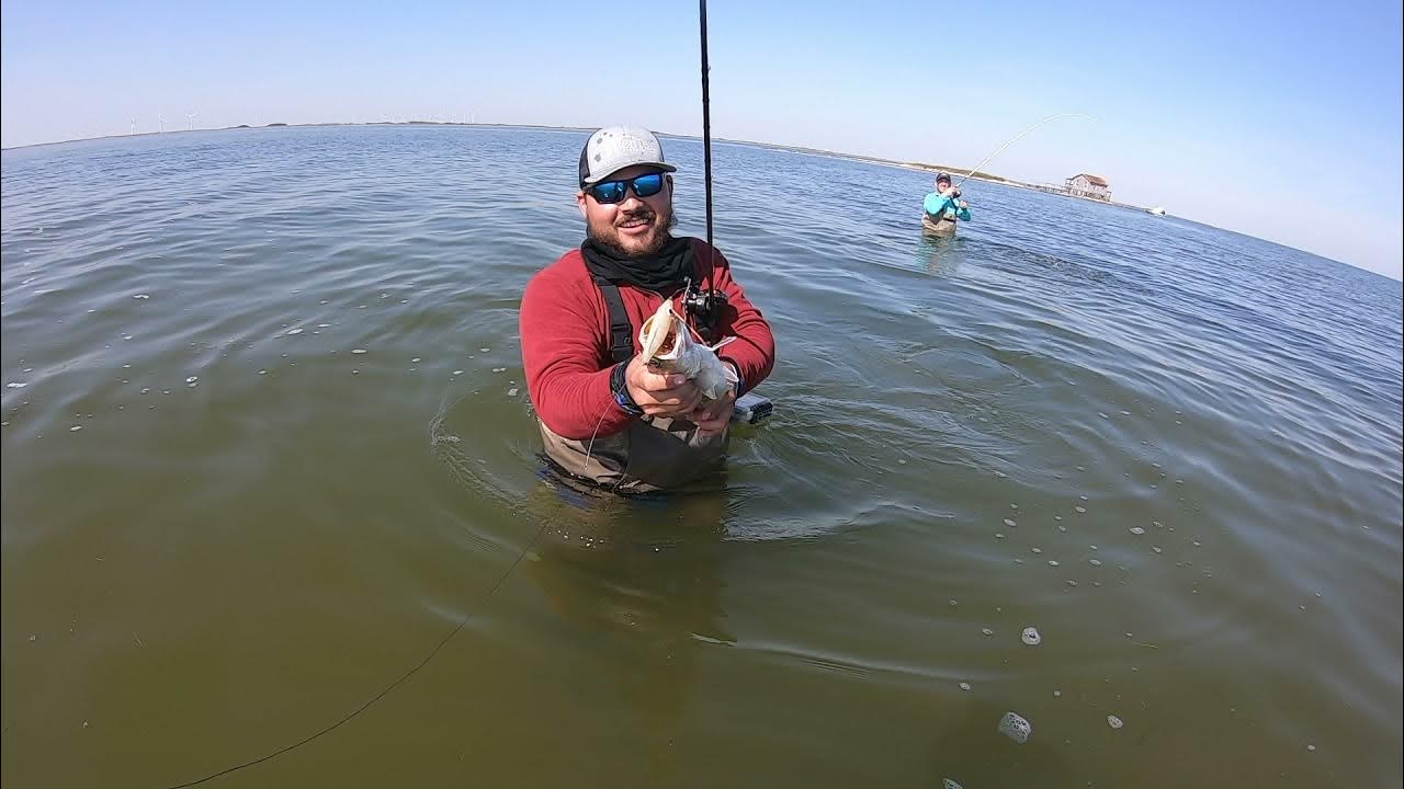 Slamming Speckled Trout in Baffin Bay - Throwing Double D's & Lil John's 