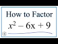 Factoring Quadratic Equations Concepts