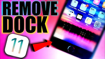 HOW TO REMOVE THE DOCK IN IOS 11 WORKING GLITCH / COOL IOS 11 TRICK/HACK REMOVE DOCK IN IOS 11.3