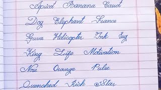 Weather How we can write things name in Cursive |Cursive writing for beginners|Cute art world yahya Camera Feed
