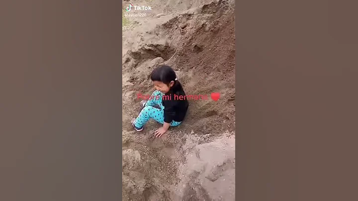 some girl falls over