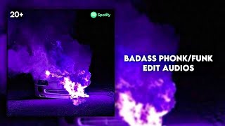 Trending Phonk/Funk Edit Audios Which Make My Inner Demon Comes Out😈🎧