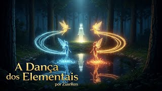 A Dança dos Elementais — Elfos, Fadas, Ondinas e Silfos por ZusrRen