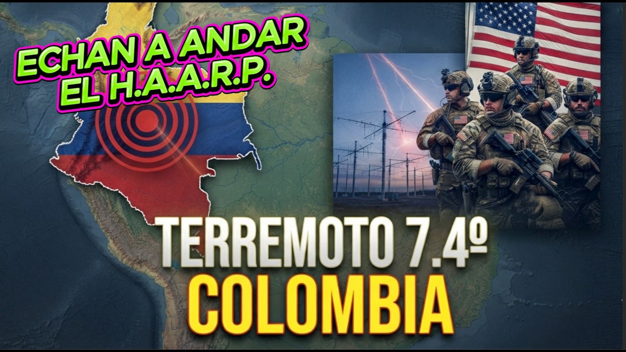 Miniatura del video: Terremoto de Colombia 7.4º | La naturaleza o el PROYECTO HAARP? El pretexto ideal de ESTADOS UNIDOS